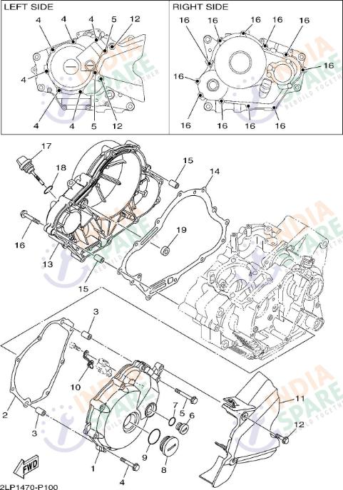 CRANKCASE COVER 1